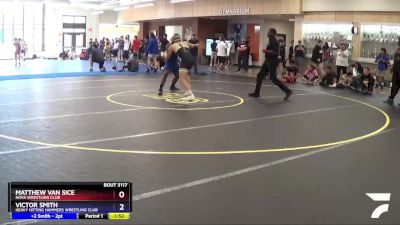 160 lbs Quarterfinal - Matthew Van Sice, NOVA Wrestling Club vs Victor Smith, Heavy Hitting Hammers Wrestling Club