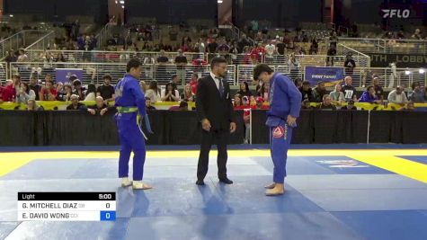 GEORGE MITCHELL DIAZ vs ETHAN DAVID WONG 2024 Pan Jiu Jitsu IBJJF Championship