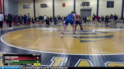 197 lbs Cons. Round 2 - Yoshi Sesoko, UW-Eau Claire vs Cole Ochsner, MN-West CC