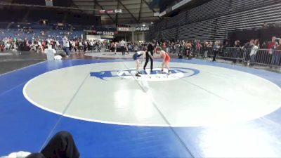 87 lbs 5th Place Match - Finley Ekerson, Montesano Mad Dogs Wrestling vs Bodey Schweiger, Inland Northwest Wrestling Training Center