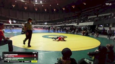 76 lbs Quarterfinal - Camden Edmondson, Bull Island Grappling vs Liam Hoffman, Tabb Wrestling