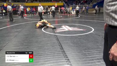 100 lbs Round Of 16 - Olympic Serrao, Fox Chapel vs Daniel Rineer, Solanco