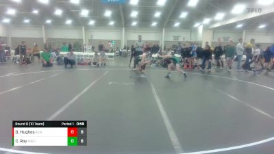 80 lbs Round 6 (10 Team) - Dylan Hughes, River City Wrestling vs Carter Roy, Virginia Team Predator