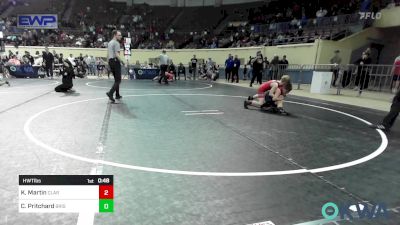 Final - Kohen Martin, Claremore Wrestling Club vs Cael Pritchard, Bristow Youth Wrestling