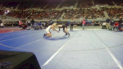 D1-190 lbs 3rd Place Match - Caleb Wikoff, Boulder Creek vs Jarrett Huber, Mountain View Hs (Mesa)