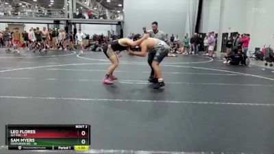 215 lbs Semis (4 Team) - Leo Flores, Sly Fox vs Sam Myers, Centurion WC