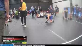 75 lbs Karleigh Langley, Team Bear White vs Robbie Cornett, JET