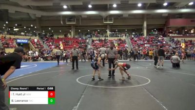 79 lbs Champ. Round 1 - Taylor Hunt Jr, Nebraska Boyz Wrestling vs Blake Lawrance, Trailblazer Wrestling Club