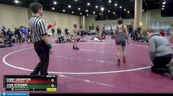 50 lbs Round 5 (6 Team) - Zeke Rigsby, Alabama Elite Black&nbsp; vs Dixie Beasley, Alabama Elite Gray