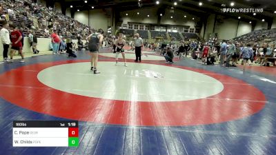 160 lbs Quarterfinal - Colton Pope, Georgia vs William Childs, Pope Junior Wrestling Club