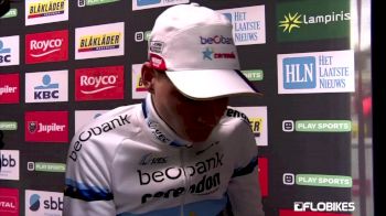 Mathieu van der Poel 3rd At Superprestige Gavere