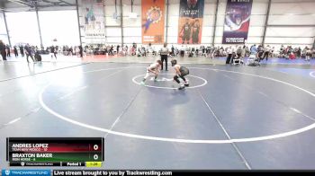 84 lbs Rd# 7- 10:45am Saturday Final Pool - Andres Lopez, Team New Mexico vs Braxton Baker, Iron Horse