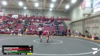 165 lbs Quarterfinal - Augustus Dalton, Colorado Mesa vs Preston Renner, Chadron State