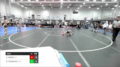 60 lbs Rr Rnd 1 - Colton Hobbs, Kraken vs Samuel Terpening, Brawler Elite Red