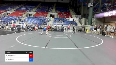 113 lbs Rnd Of 128 - Nash Neeley, Oklahoma vs Jaxson Scott, Kansas