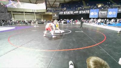 187 lbs Cons. Round 3 - Forrest Dolan, Franklin Pierce Cardinal Wrestling Club vs Pen Debord, Port Angeles Wrestling Club