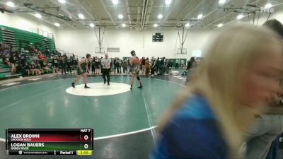 175A Round 1 - Logan Bauers, Green River vs Alex Brown, Jackson Hole