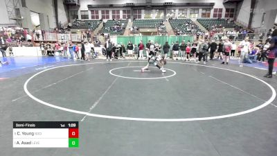 69 lbs Semifinal - Caden Young, Social Circle USA Takedown vs Asher Asad, Level Up Wrestling Center