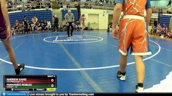 125 lbs Placement (4 Team) - Fernando Robles, Hobart vs Andrew Kang, Columbus East