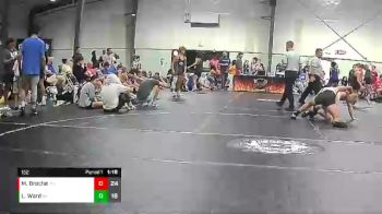 152 lbs Finals (8 Team) - Landon Ward, Steel Valley Renegades vs Meison Broche, White House