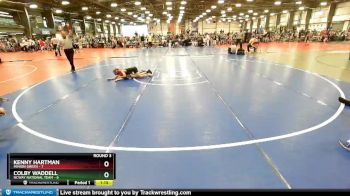 60 lbs Rd# 6- 9:00am Saturday Final Pool - Colby Waddell, NCWAY National Team vs Kenny Hartman, Minion Green