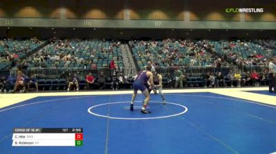 157 lbs Consi of 16 #1 - Cade Hite, Southwestern Oregon vs Brooks Robinson, UN-Utah Valley