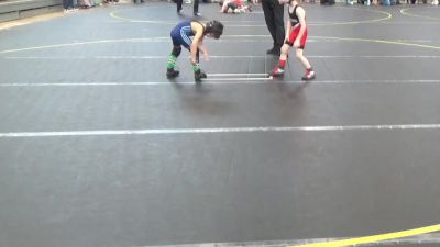 40 lbs Semifinal - Rex Fitzpatrick, Warhawks vs Kaiem Bromwell, Panthers