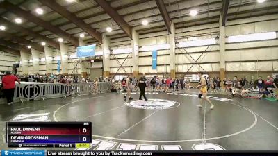 138 lbs Cons. Round 3 - Paul Dyment, Alaska vs Devin Grossman, Montana