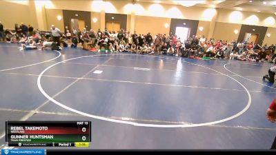 69 lbs Cons. Round 3 - Rebel Takemoto, Westlake vs Gunner Huntsman, Team Prestige