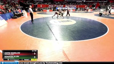 3A 138 lbs Semifinal - Donavon Allen, Chicago (Marist) vs Justin Wardlow, Lockport (Twp.)