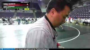 W-130 lbs 2nd Wrestleback (16 Team) - Heidi Sheppard, New Mexico vs Yarely Barreto, California