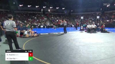 120 lbs Quarterfinal - Cj Huerta, Buchanan vs Nathan Carrillo, St John Bosco