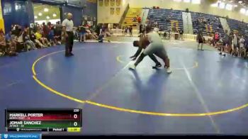 220 lbs Round 6 (8 Team) - Markell Porter, North Port vs Jomar Sanchez, Attack