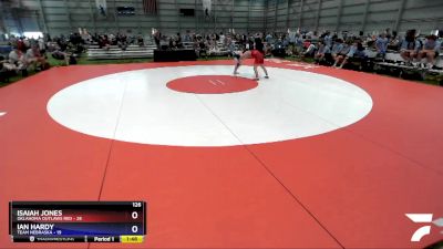 126 lbs 4th Wrestleback (16 Team) - Isaiah Jones, Oklahoma Outlaws Red vs Ian Hardy, Team Nebraska