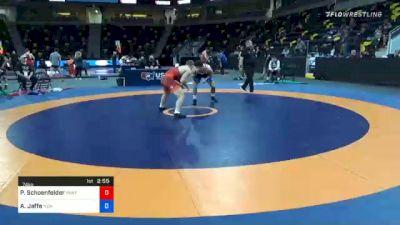 74 kg Consolation - Patrick Schoenfelder, Panther Wrestling Club RTC vs Aj Jaffe, New England Regional Training Center