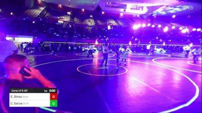 66 lbs Consi Of 8 #2 - Elijah Streu, Snake Pit vs Cree Garza, Spokane Wrestling