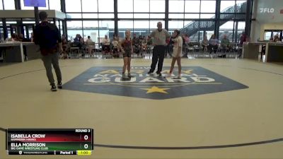 N-4 lbs Round 3 - Isabella Crow, Hammerin Hawks vs Ella Morrison, Big Game Wrestling Club