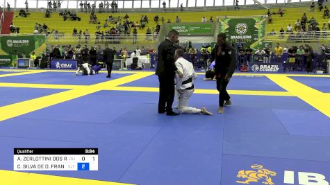 ALEXANDRE ZERLOTTINI DOS REIS vs CLEUDSON SILVA DE O. FRANÇA 2024 Brasileiro Jiu-Jitsu IBJJF