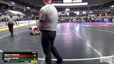 1A-4A 126 5th Place Match - Truth Thurman, Saks Sr vs Braden Driver, Ranburne