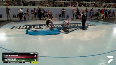 86 lbs Rr2 - Kyson Rogers, Nikiski Freestyle Wrestling Club vs Jack Pegues, Juneau Youth Wrestling Club Inc.