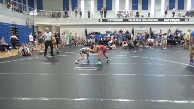 72 lbs Round 6 (8 Team) - Giadda Croteau, Young Guns vs James Sanders, Florida Scorpions Black