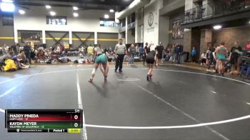 124 lbs Round 5 (6 Team) - Kaydn Meyer, Valkyrie Of Goldfinch vs Maddy Pineda, Lady Luck