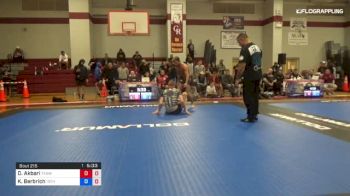 Dustin Akbari vs Kevin Berbrich 1st ADCC North American Trials