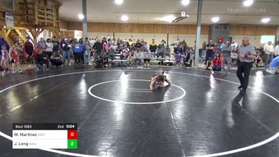 Consi Of 4 - Mason Martinez, Groton vs Jensen Long, Ashland