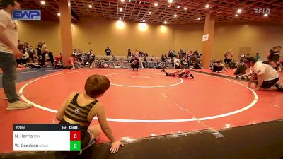 53 lbs Rr Rnd 2 - Noah Harris, TEAM CONQUER vs Wyatt Goodson, NORTH DESOTO WRESTLING ACADEMY