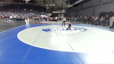 53 lbs 7th Place Match - Daisy McGovern, Toppenish USA Wrestling Club vs Blake Fox, Steelclaw Wrestling Club