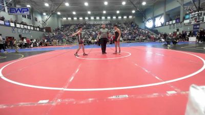 120 lbs Semifinal - Asher George, Honey Badger Wrestling Club vs Logan Dunigan, Oklahoma