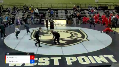 125 lbs Ethan Berginc, Army vs Brett Ungar, Cornell