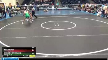 126 lbs Quarterfinals (8 Team) - Hudson Danielson, Buford HS vs May Prado, Lassiter H.S.