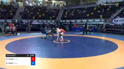 61 kg Semifinal - Sean Fausz, TMWC/ SOCAL RTC vs Shelton Mack, TMWC/ New York City RTC